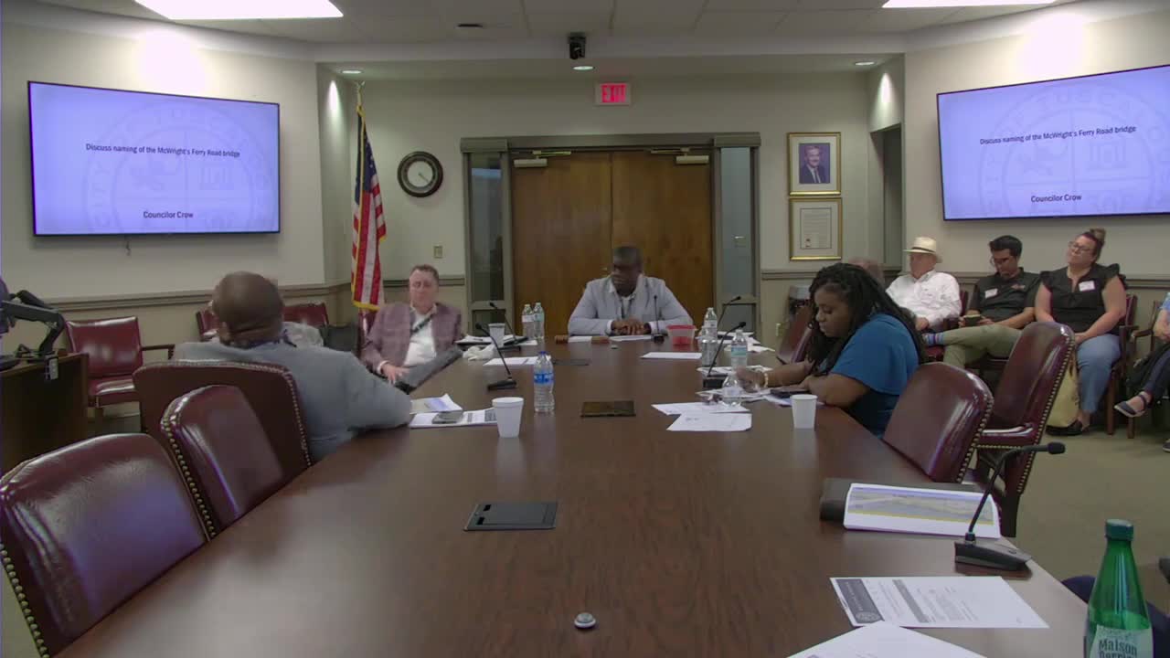 Committee names new McRights Ferry Road Bridal after Ruth and Leroy McAfee