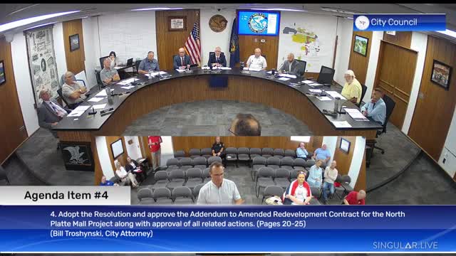 City Council discusses drainage solutions amid mixed-use development at North Platte Mall
