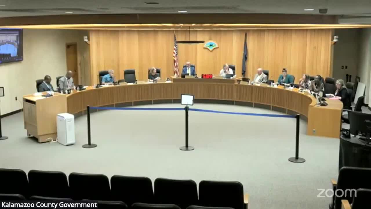 Kalamazoo County Board begins July meeting with prayer and Pledge of Allegiance