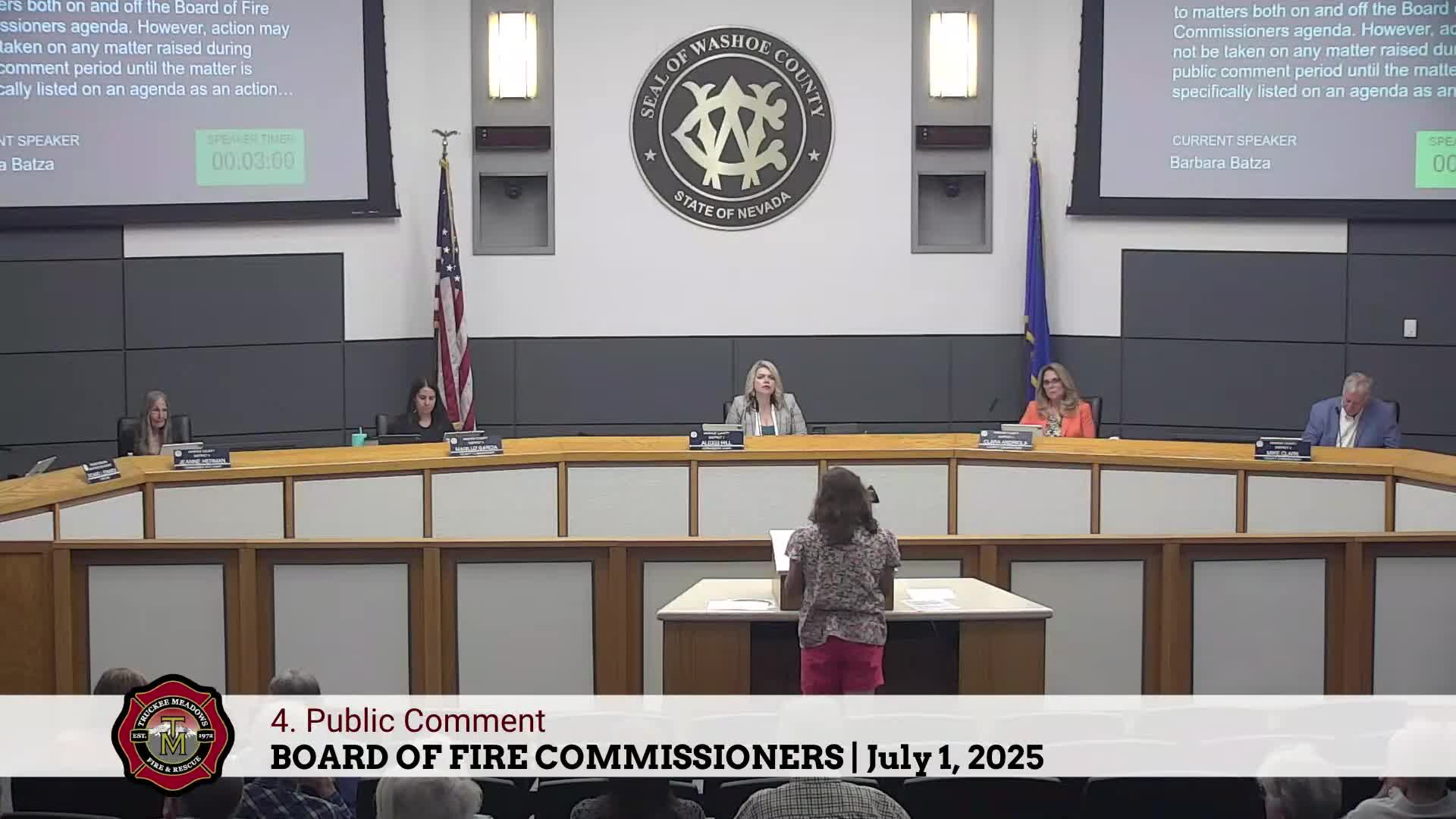 Residents demand new fire station in Washoe Valley after service closures