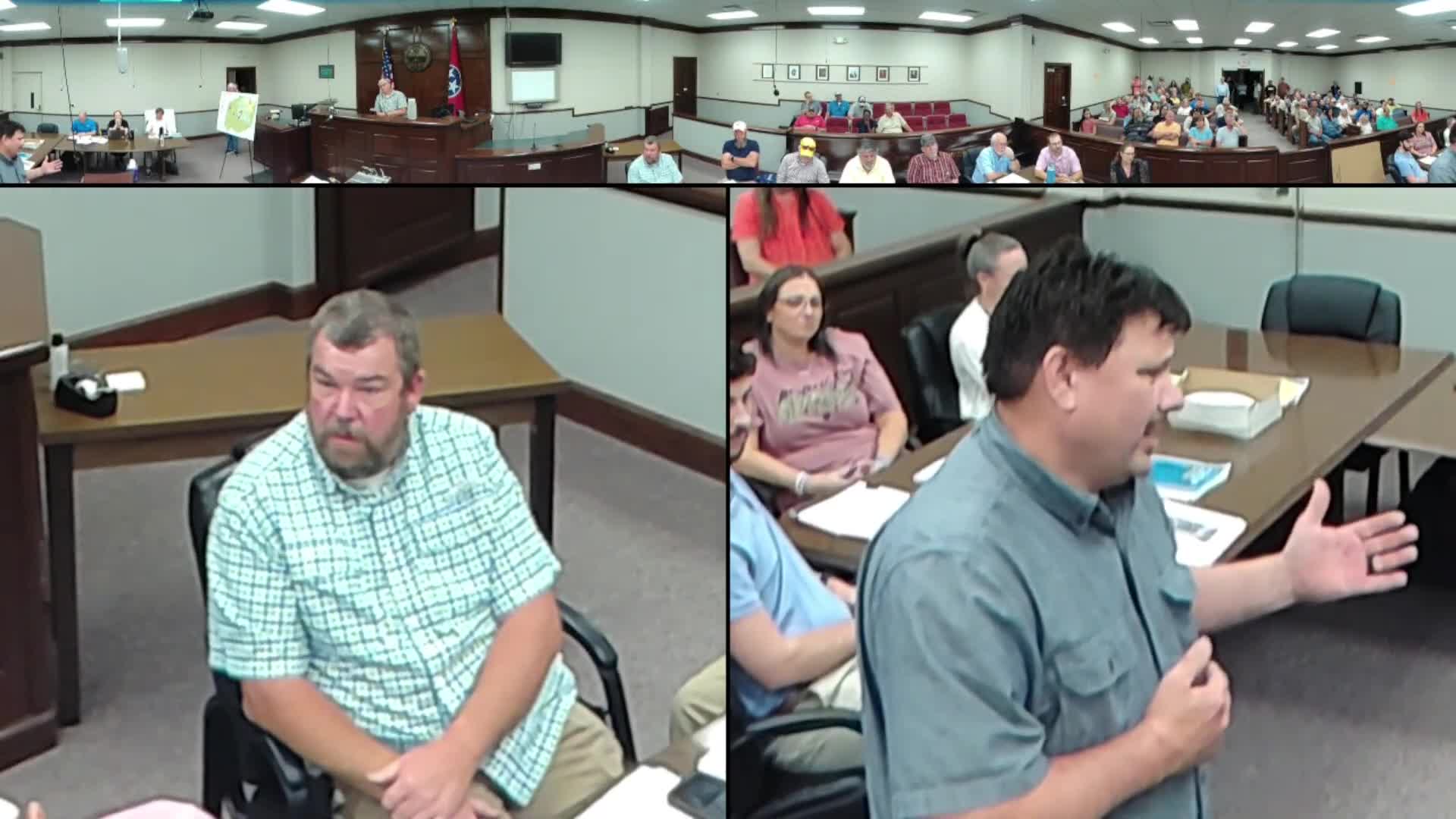 Hickman County residents oppose new 5-acre zoning regulations for mobile home placements