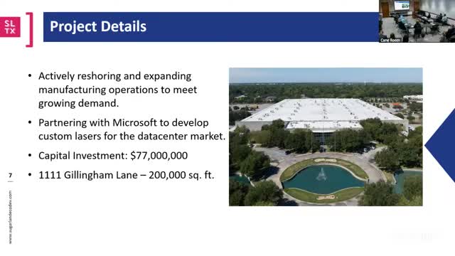 Sugar Land signs lease for 500 new jobs and $2M economic incentive