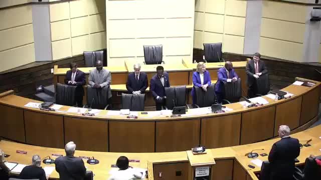 Mobile City Council conducts regular meeting with public safety prayer