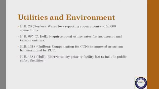 Texas Legislature passes significant utility and AI regulations impacting Copperas Cove