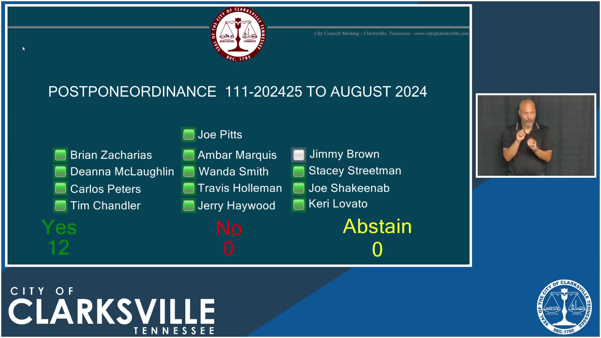 Clarksville City Council approves zoning amendment for Fort Campbell Boulevard and Tiny Town Road