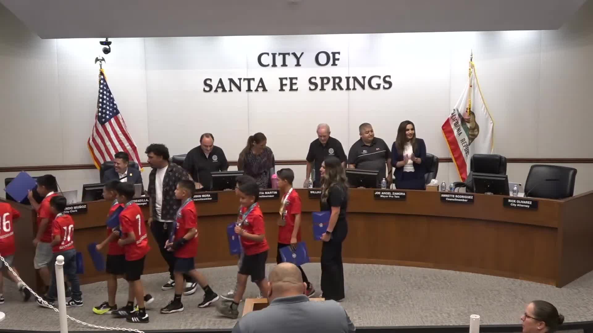 Santa Fe Springs honors Jay Sarno for community service and park improvements