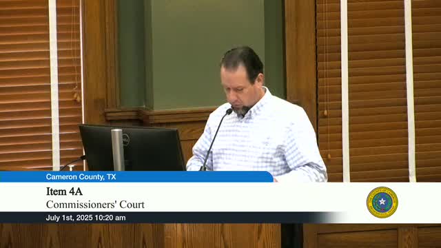 Cameron County approves new asset policy to enhance inventory control