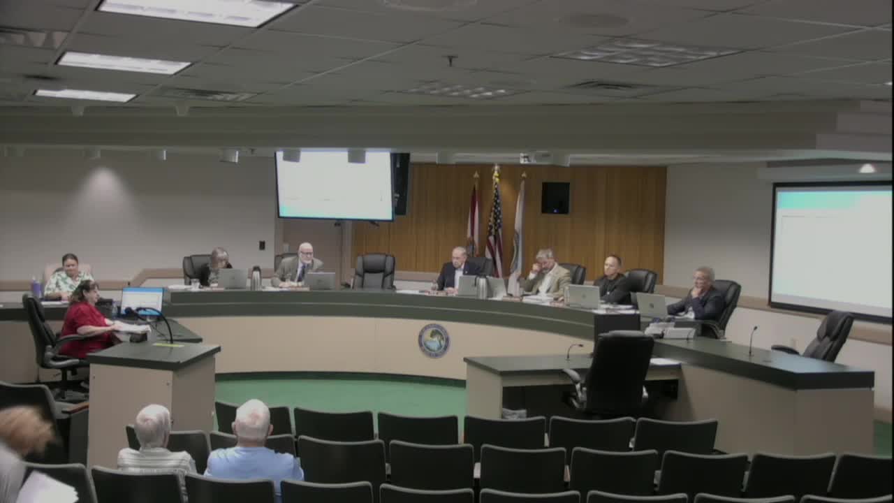 Thomas Cooper supports new zoning changes at public hearing on industrial area