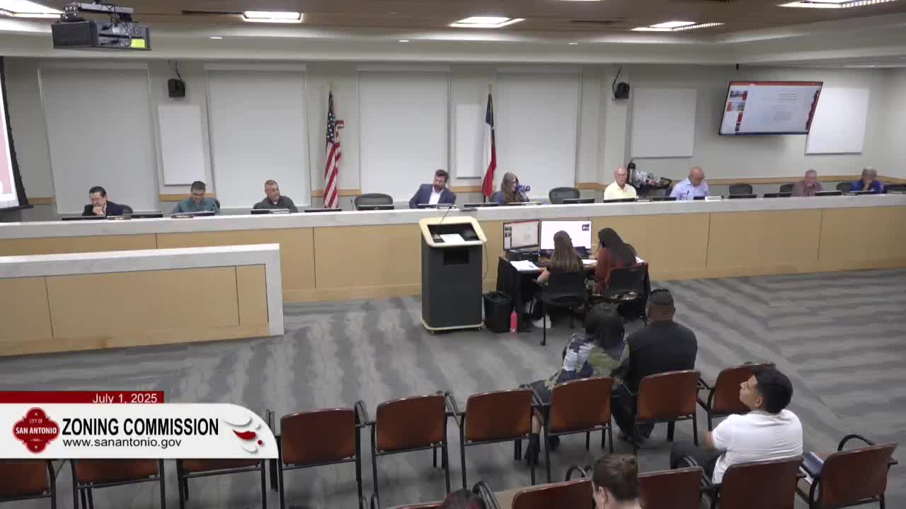 Commissioner Hinojosa leads motion to deny zoning application in District 3