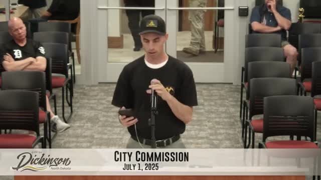 Dickinson City Council faces speech regulation criticism amid free speech concerns