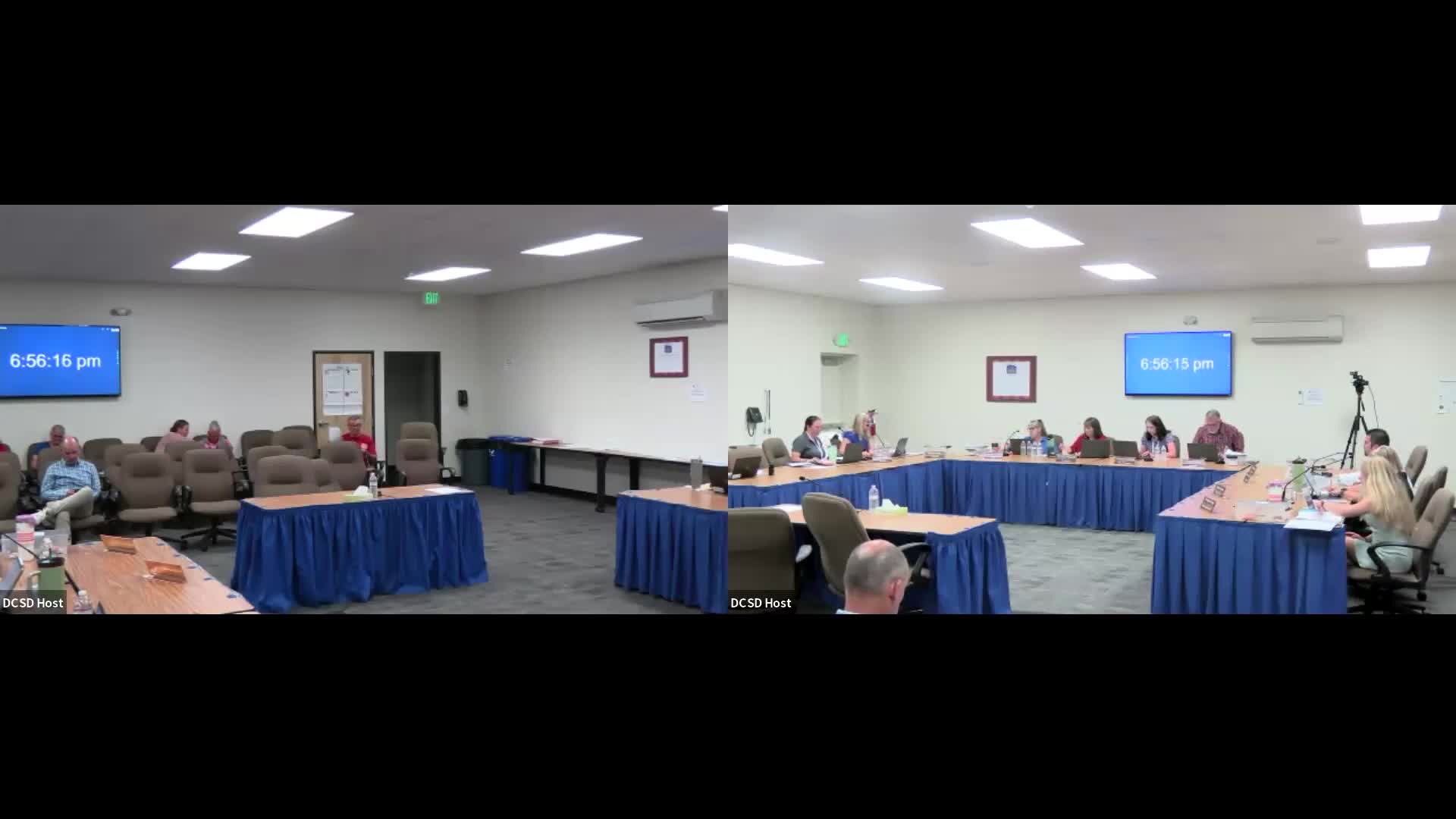 Douglas County School Board reviews student political activities and lunch policy revisions