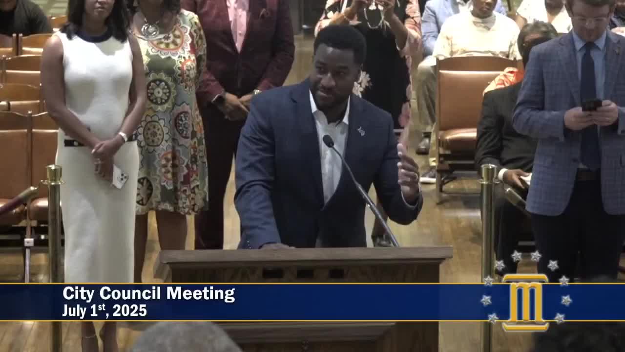 Montgomery Mayor touts 28% drop in violent crime at city council meeting