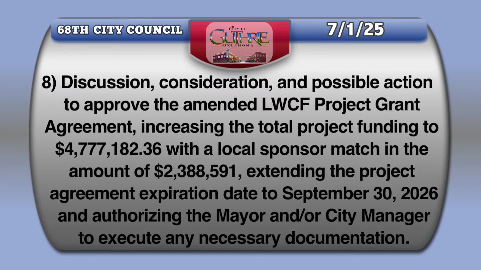 Mayor's council secures $4.7M grant for Owen Field phase 1 project