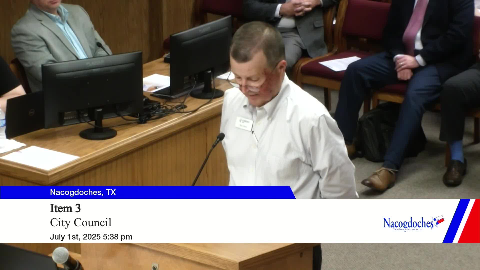 City Council approves Cadence Bank as primary depository for municipal services