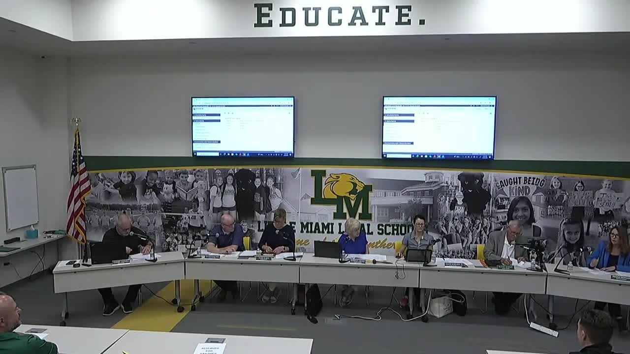 Little Miami academic team celebrates historic season at school board meeting