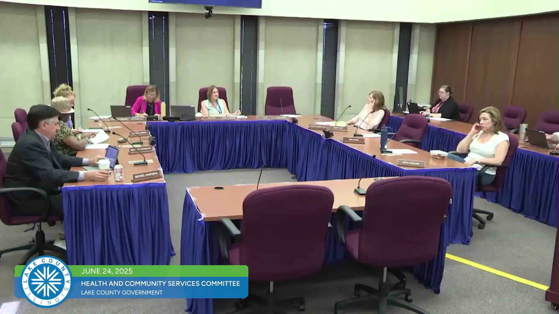 County officials discuss heat emergency and 24‑hour cooling options for seniors and people without power