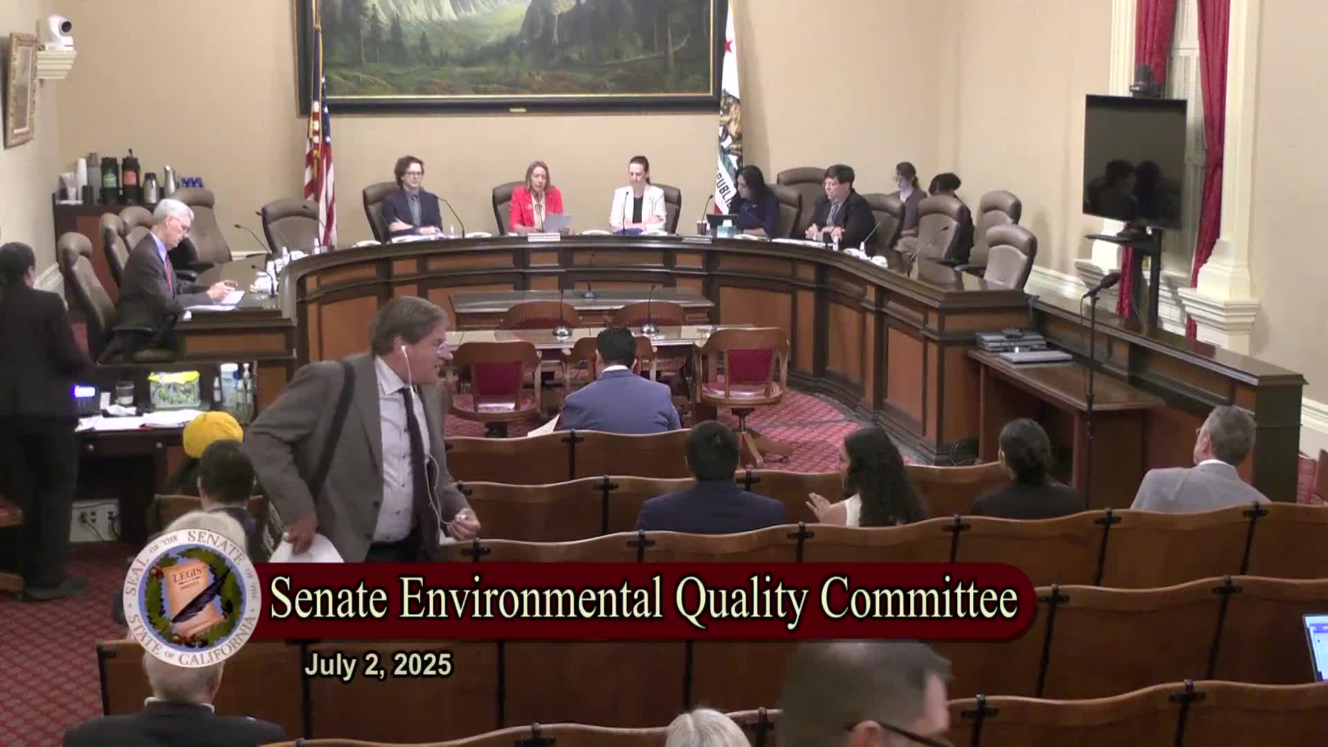Assemblymember Alvarez presents AB 30 to Senate committee for cleaner fuel options