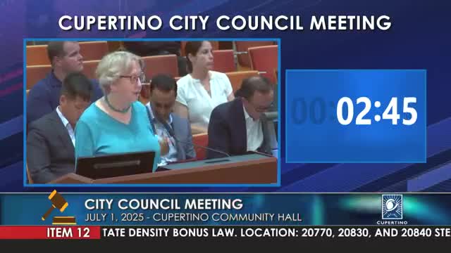 Cupertino Council Discusses Townhome Development Amid Retail Vacancy Concerns