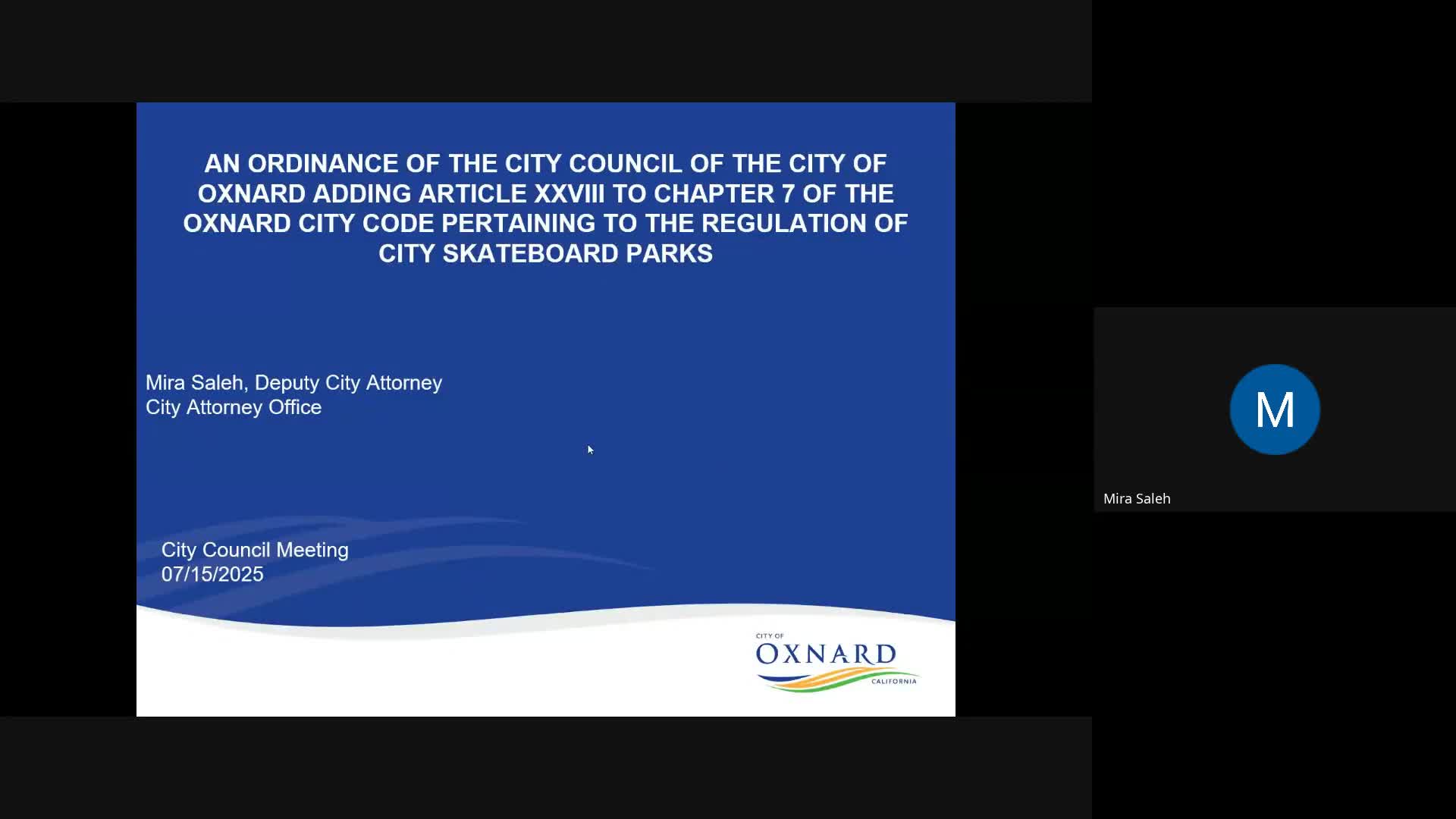 Oxnard City Council proposes new skateboard park safety ordinance