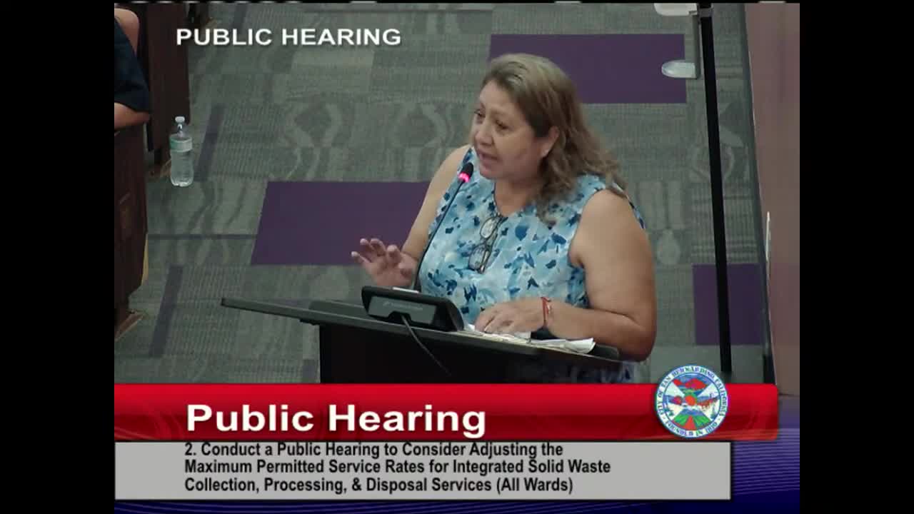 San Bernardino City Council approves solid waste service charge increases despite public protests