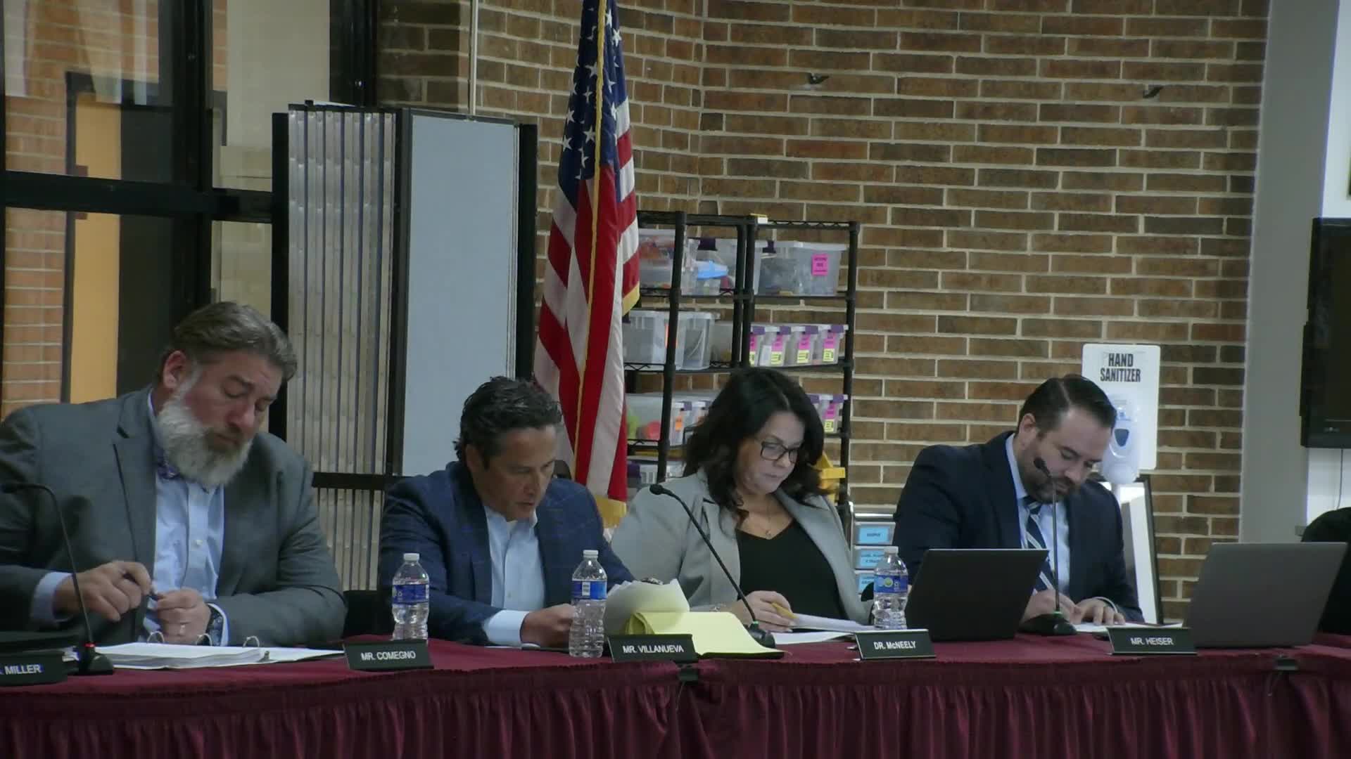 Moorestown School Board reviews budget priorities and curriculum updates for 2024