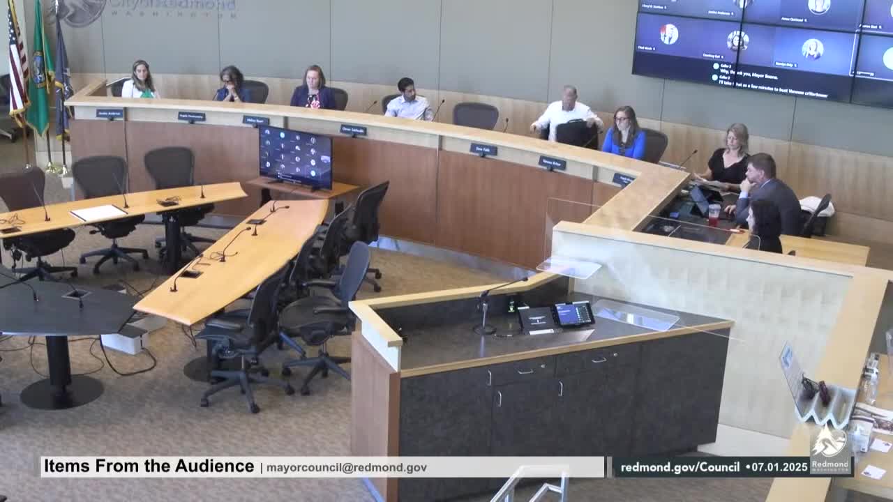 Redmond City leaders express gratitude for supportive president amid community concerns