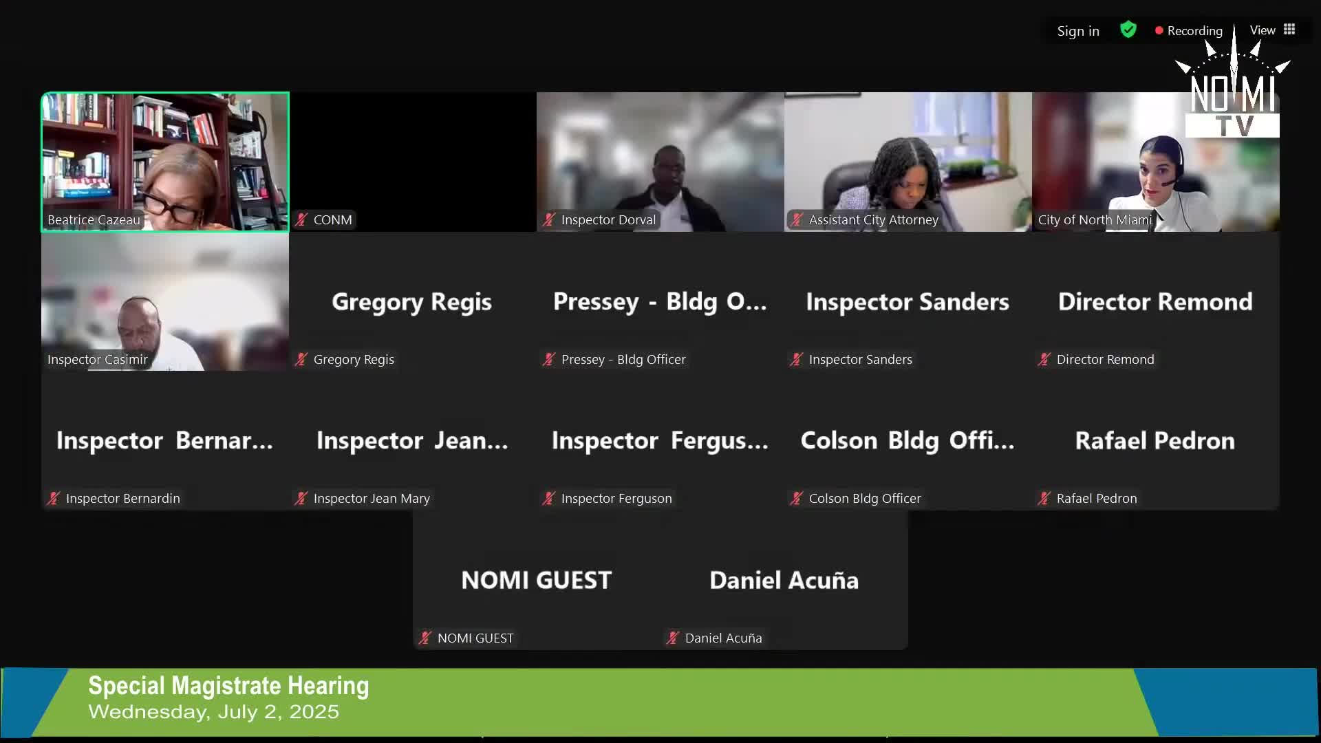City meeting concludes with team appreciation despite technical difficulties