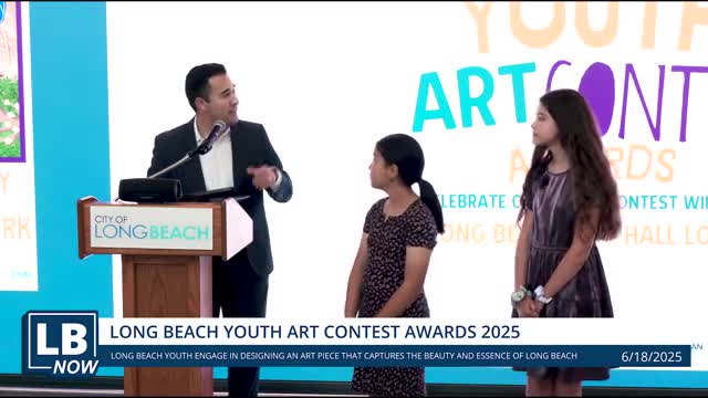 Long Beach celebrates youth artists at District Council awards ceremony