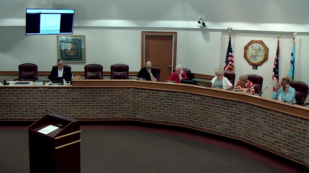Howard Adams seeks variance for residential property at 6644 Loglow Drive