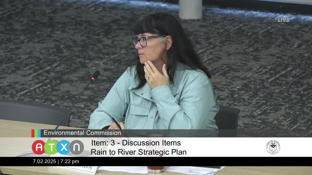 Environmental Commission discusses artificial turf and waste recycling at city planning meeting