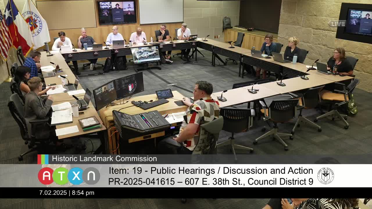 Commission initiates historic zoning for unique bungalow duplex amid owner objections