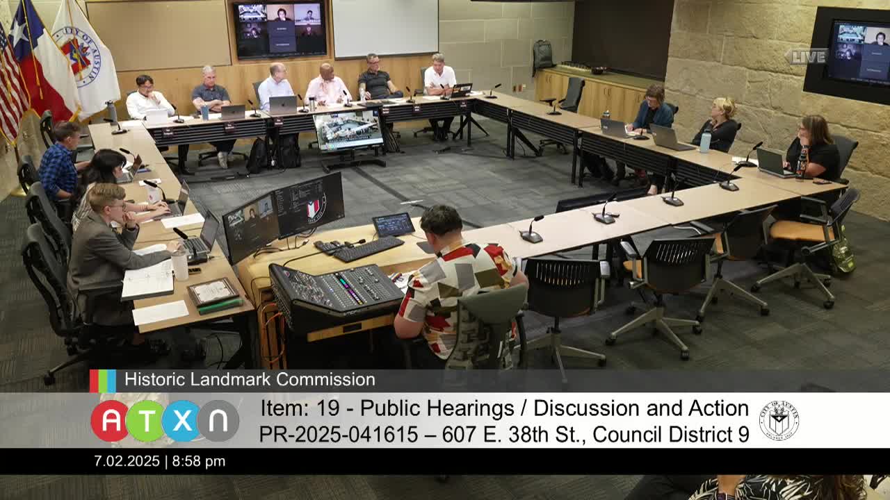 Austin Commission reopens public hearing on historic zoning for East Austin duplex