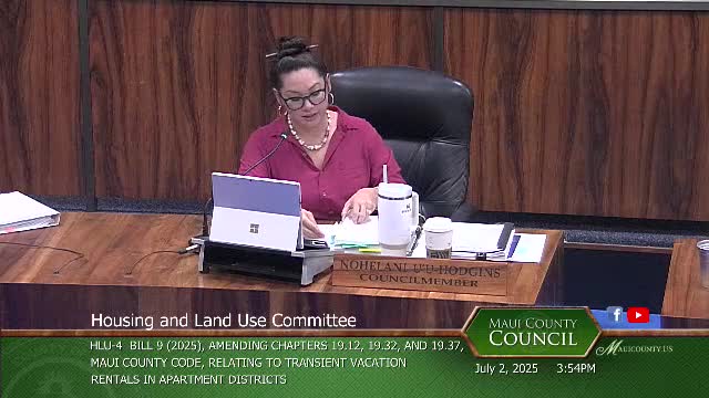 Maui Planning Commission reviews complex hotel zoning designations with Post's insights