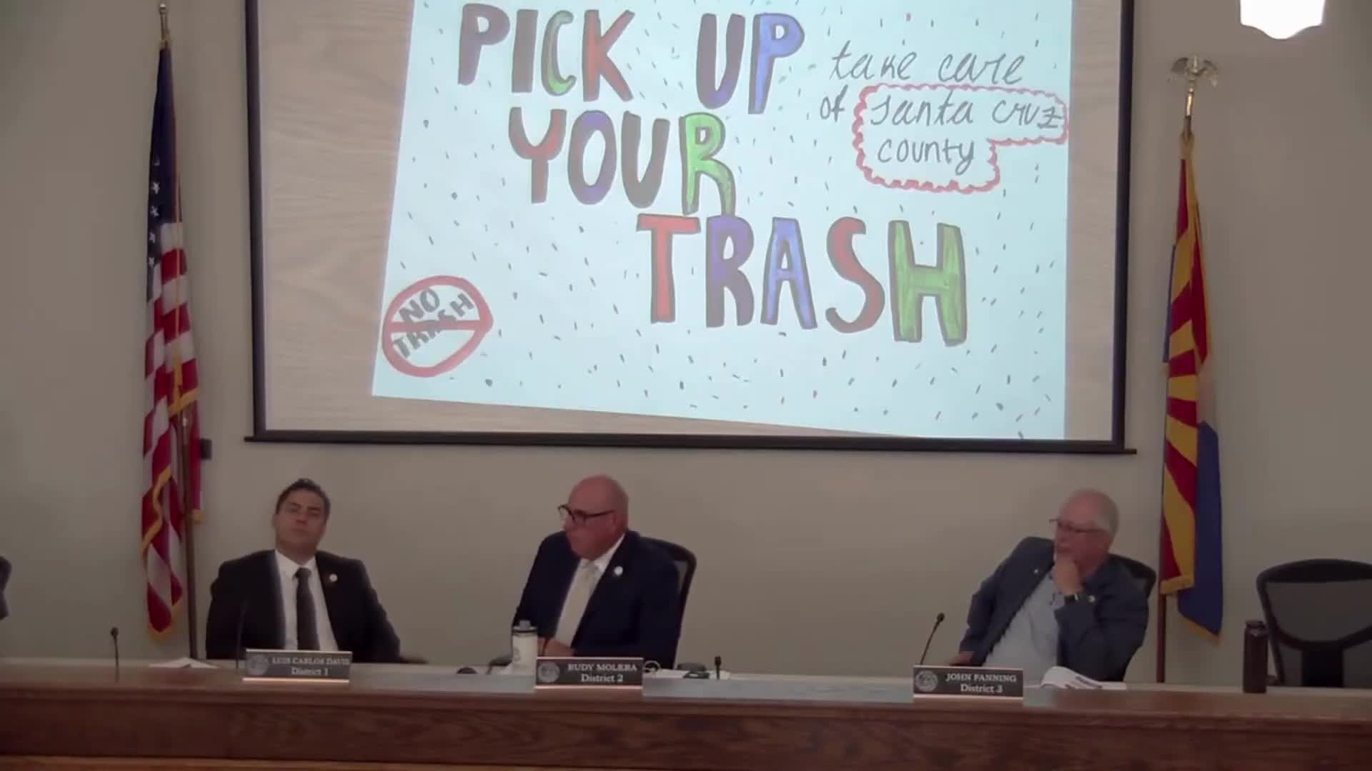 Interns launch Santa Cruz anti littering campaign to enhance community awareness