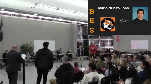 Students honored for acts of kindness at Barnigan Bragg ceremony
