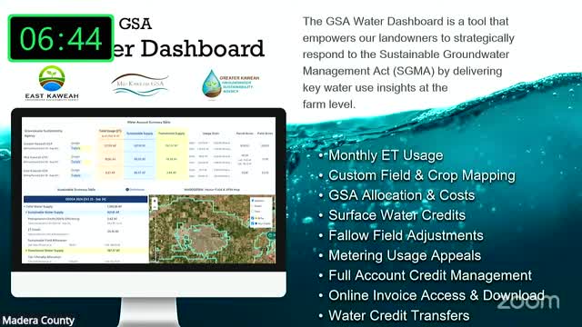 United Tracking Systems unveils custom water dashboard for California GSAs