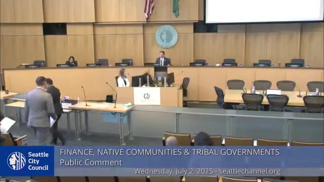 Seattle Council members discuss BNO tax reform to support small businesses