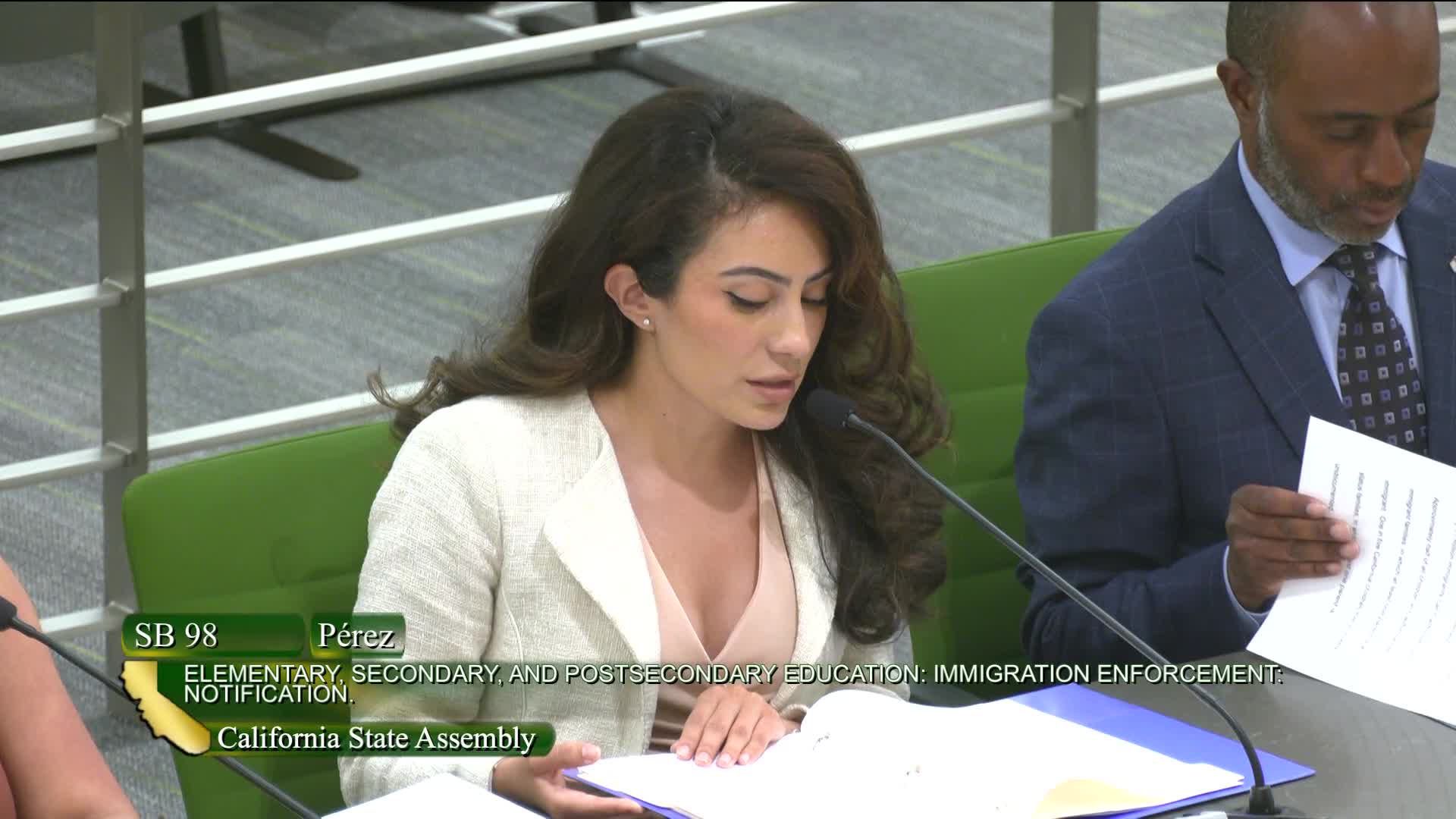California Superintendent Tony Thurman supports SB 98 to protect undocumented students