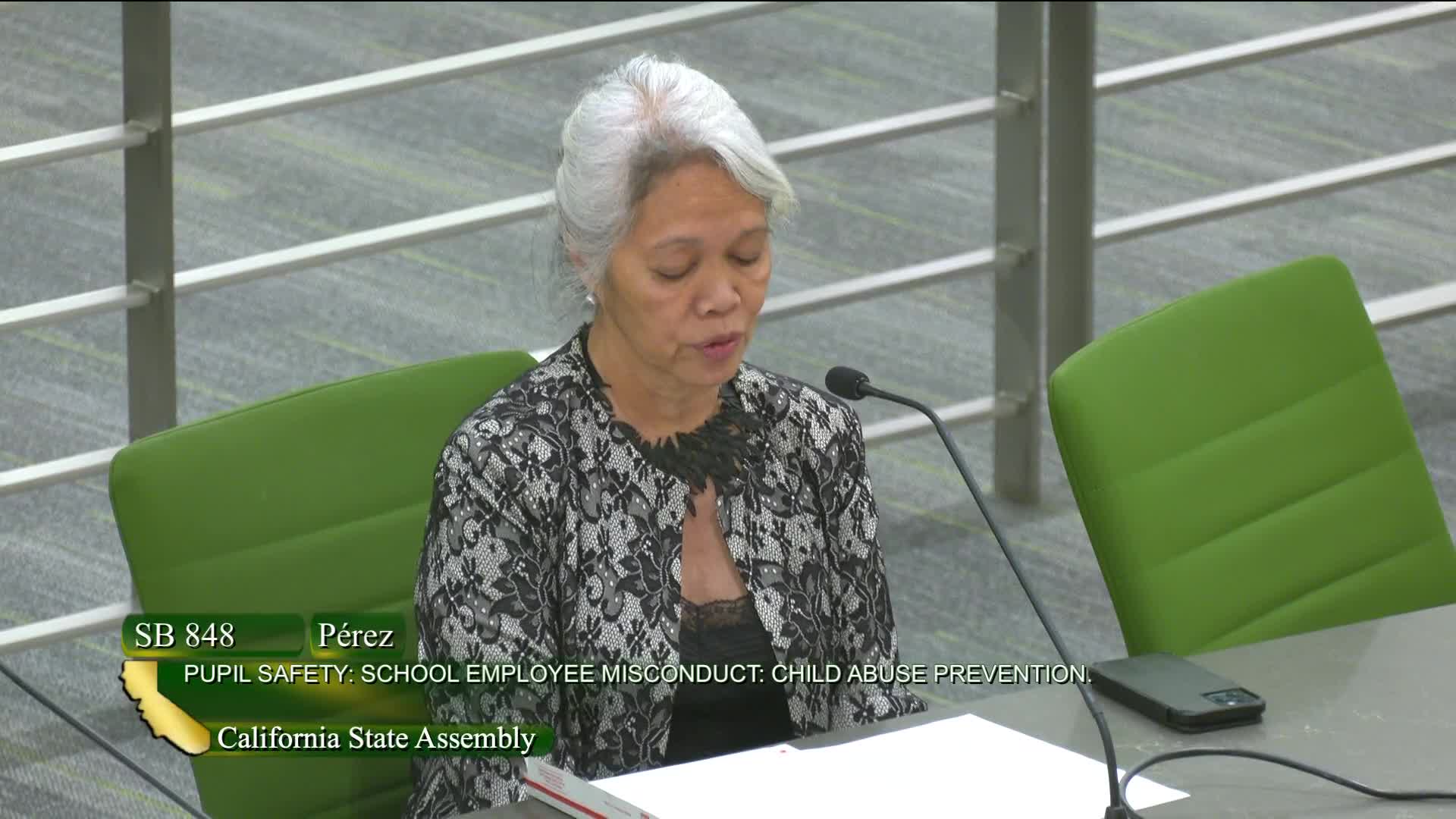 California lawmakers hear powerful testimonies in support of SB 848 against child grooming