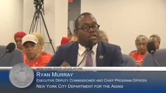 New York officials address aging population and funding challenges in Bronx meeting