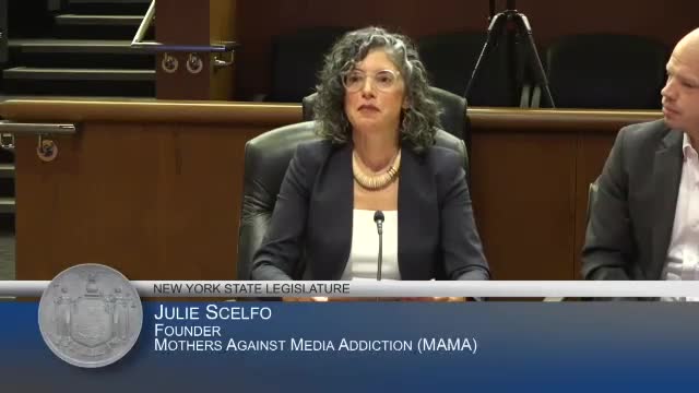 New York parents demand lawmakers protect children from technology's harmful impact