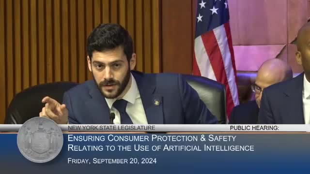 Siwei Wu warns New York Assembly on generative AI risks to safety and privacy