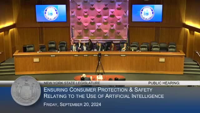 SAG AFTRA chief Rebecca Damon highlights AI consumer safety at assembly meeting