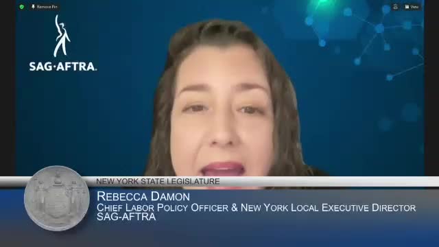 SAG AFTRA advocates for AI regulations to protect consumers and creative workers