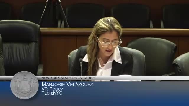 Tech NYC urges New York legislators to adopt unified AI regulations aligned with Local Law 144
