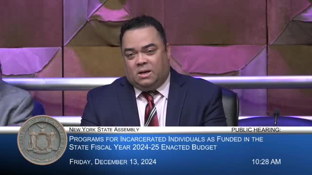 Corrections Officers highlight need for expanded inmate access to rehabilitation programs