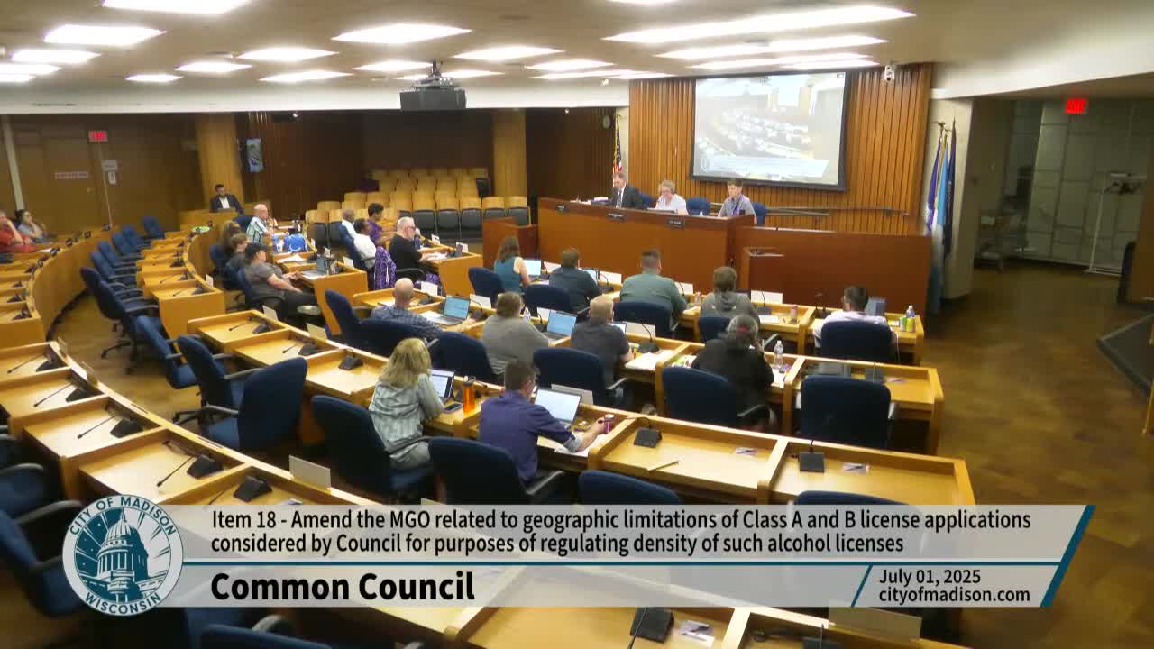 Council member advocates for stronger alcohol license density regulations near sensitive sites