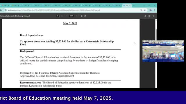 Superintendent highlights Teacher Appreciation Week at district meeting