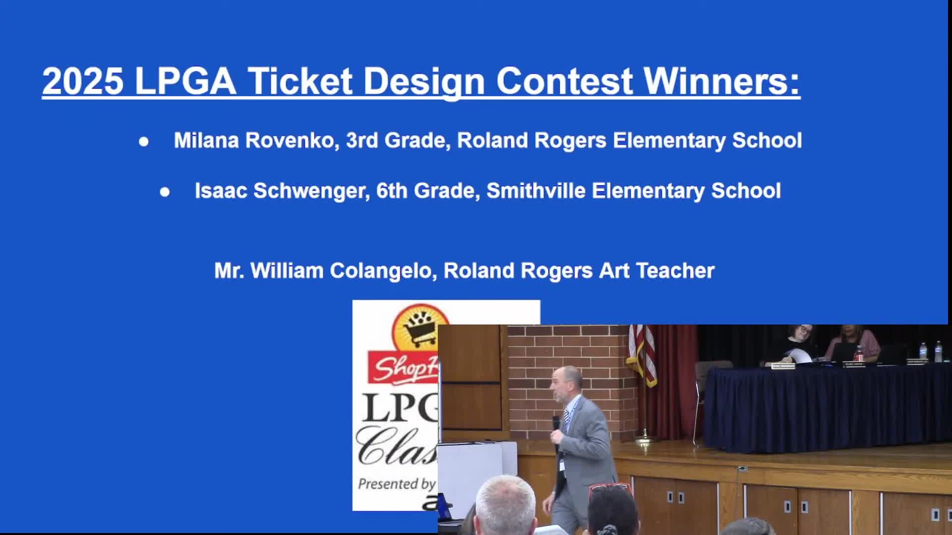 Galloway Township School District celebrates student achievements in art and athletics