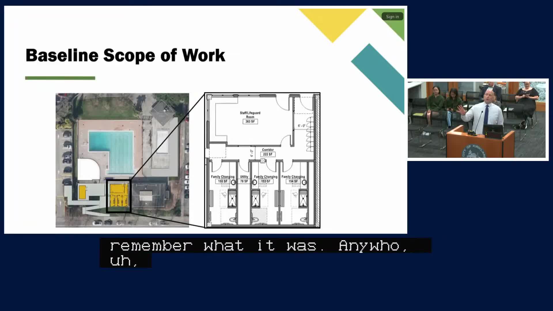 City Council reviews $7M bathhouse renovation options for pool facility improvement